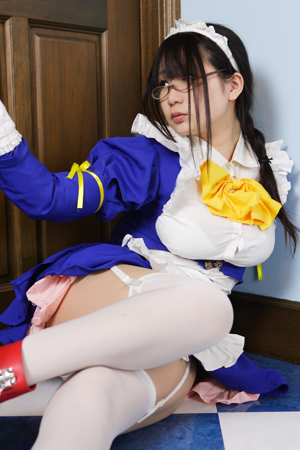 [Cosplay] 2013.03.28 Sexy Maid - Big Tits 2
